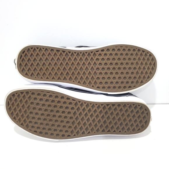 Vans Classic Slip On Checkerboard Black/Pewter Mens 9.5 - Picture 11 of 15